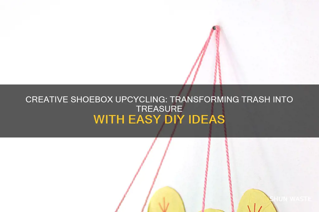 how to make best out of waste from shoebox