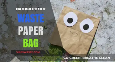 Creative Ways to Transform Waste Paper Bags into Useful Crafts