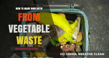 Eco-Friendly Innovation: Crafting Bioplastic from Vegetable Waste at Home