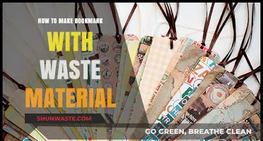 Creative DIY Bookmarks: Upcycling Waste Materials for Unique Page Markers