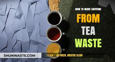 Sustainable Energy Boost: Extracting Caffeine from Tea Waste at Home