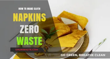 Sustainable Sewing: Crafting Zero-Waste Cloth Napkins for Eco-Friendly Living