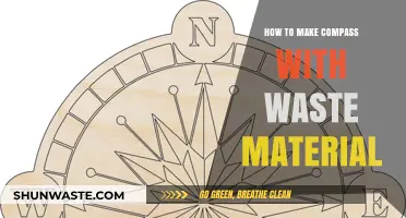 DIY Compass Crafting: Upcycling Waste Materials for Navigation Fun