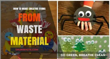 Transform Trash to Treasure: Creative DIY Projects from Waste Materials