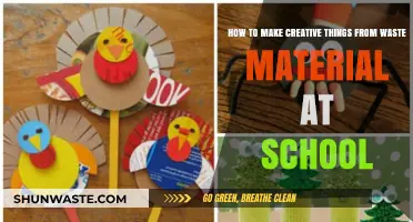 Transform Trash to Treasure: Creative School Projects from Waste Materials