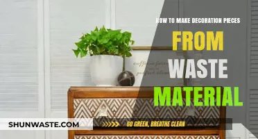 Creative Upcycling: Transforming Waste into Stunning DIY Decor Pieces