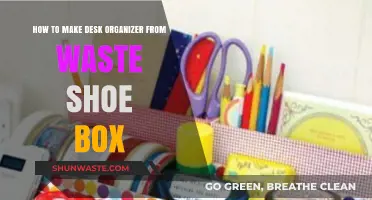 DIY Desk Organizer: Upcycle a Shoe Box for a Tidy Workspace