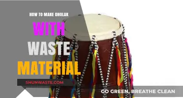 Eco-Friendly Dholak Crafting: Transforming Waste into Musical Magic