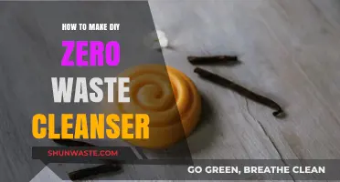 Eco-Friendly DIY: Crafting Your Own Zero Waste Cleanser at Home
