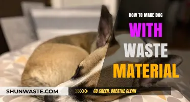 Creative DIY: Crafting Adorable Dogs from Recycled Waste Materials
