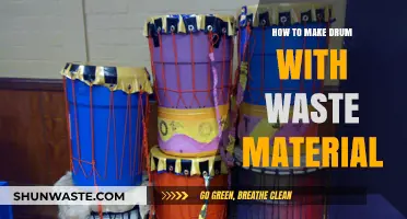 Eco-Friendly Drumming: Crafting a Drum from Recycled Waste Materials