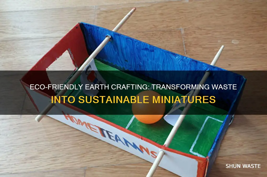 how to make earth with waste material