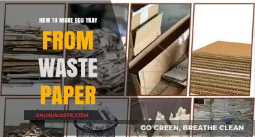 Eco-Friendly Crafting: Transforming Waste Paper into Handy Egg Trays