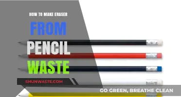 Eco-Friendly DIY: Crafting Erasers from Recycled Pencil Waste