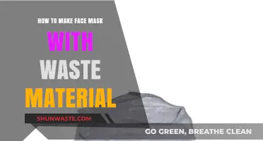 Eco-Friendly DIY: Crafting Face Masks from Upcycled Waste Materials