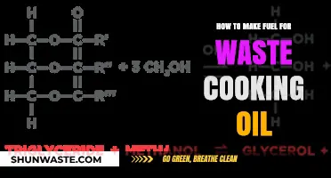 Transform Waste Cooking Oil into Eco-Friendly Fuel: A DIY Guide