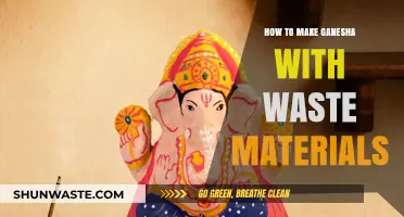Eco-Friendly Ganesha: Creative DIY Ideas Using Recycled Waste Materials