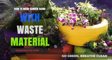 Creative Garden Makeover: Transforming Waste into Beautiful Scenes