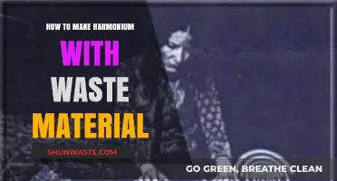 DIY Harmonious Recycling: Crafting a Harmonium from Waste Materials