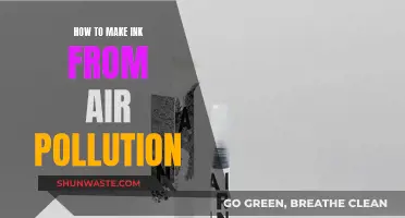 Making Ink from Air Pollution: A Creative Solution