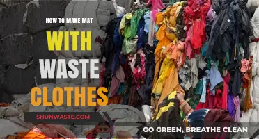 Creative Recycling: Crafting Eco-Friendly Mats from Old Clothes