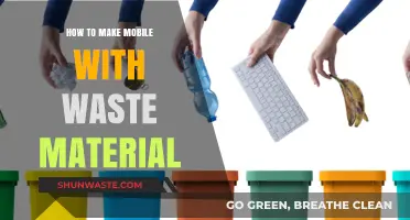Eco-Friendly DIY: Crafting a Mobile from Recycled Waste Materials