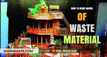 Creative Recycling: Crafting Eco-Friendly Models from Waste Materials