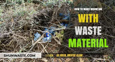 Creative Mountain Crafting: Transforming Waste into Stunning DIY Landscapes
