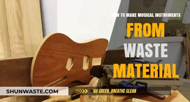 Eco-Friendly Melodies: Crafting Musical Instruments from Recycled Waste Materials