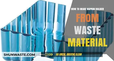 Eco-Friendly Crafting: Create a Napkin Holder Using Recycled Materials