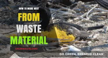 Creative Nest Building: Crafting Cozy Homes from Recycled Waste Materials