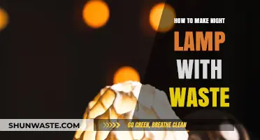 Eco-Friendly DIY: Crafting a Night Lamp from Recycled Waste