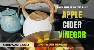 Sustainable Sips: Crafting or Choosing Zero Waste Apple Cider Vinegar
