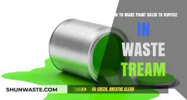 Safely Solidify Paint for Eco-Friendly Waste Disposal: A Simple Guide
