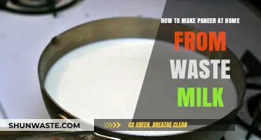 Transform Waste Milk into Homemade Paneer: A Simple DIY Guide