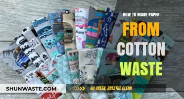 Eco-Friendly Crafting: Transforming Cotton Waste into Handmade Paper