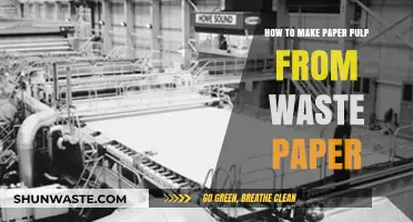 Eco-Friendly Crafting: Transforming Waste Paper into Usable Pulp at Home