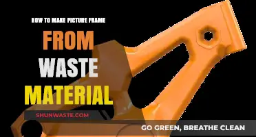 Creative DIY: Crafting Unique Picture Frames from Recycled Waste Materials