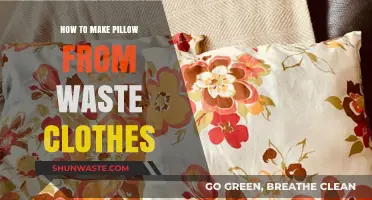Creative Recycling: Transforming Old Clothes into Cozy DIY Pillows