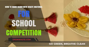 Creative Rakhi Crafting: Transforming Waste into Winning School Competition Entries