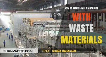 Creative Recycling: Crafting Simple Machines from Everyday Waste Materials