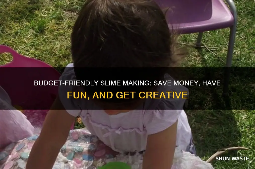how to make slime without wasting money