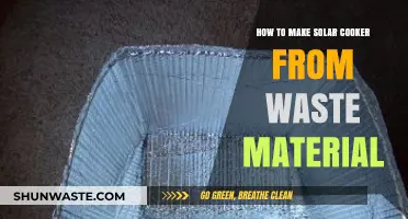 Eco-Friendly Cooking: Craft a Solar Cooker Using Recycled Materials