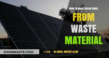 DIY Solar Power: Crafting Panels from Recycled Waste Materials