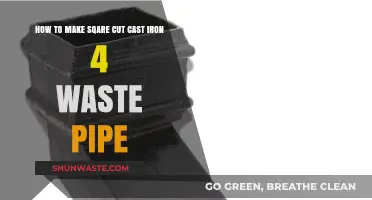 DIY Guide: Square-Cutting Cast Iron 4-Inch Waste Pipe Like a Pro