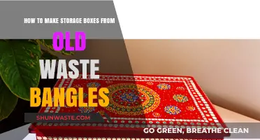 Creative Upcycling: Transform Old Bangles into Chic Storage Boxes