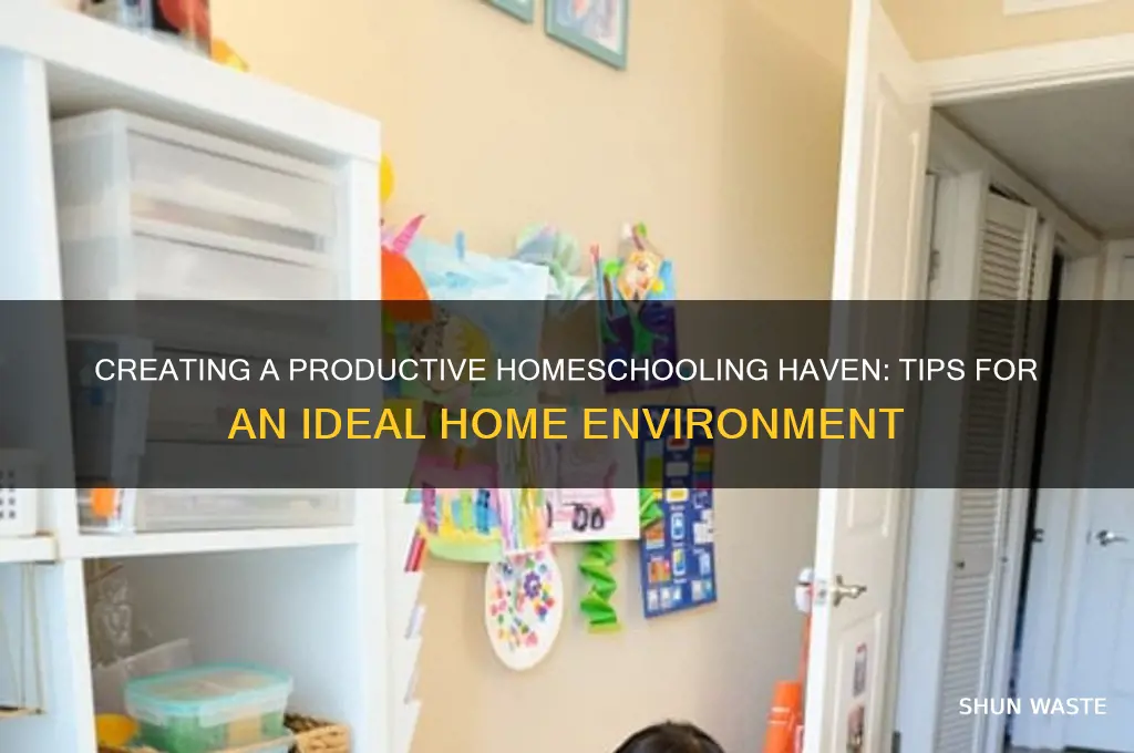 how to make the home a good environment for homeschooling