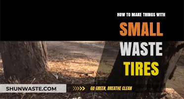 Creative Tire Upcycling: Transforming Small Waste Tires into Useful Crafts