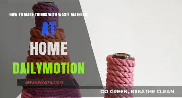 Creative DIY Ideas: Transforming Waste into Home Crafts on Dailymotion