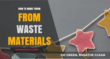 Creative Toran Crafting: Transforming Waste into Festive Decorations